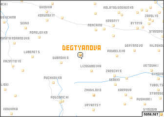 map of Degtyanova