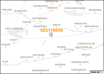 map of Degtyarka