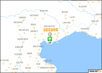 map of Deguma