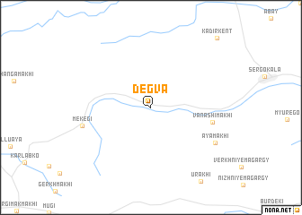 map of Degva