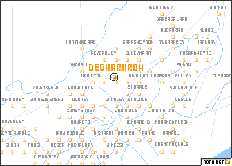 map of Degwariirow