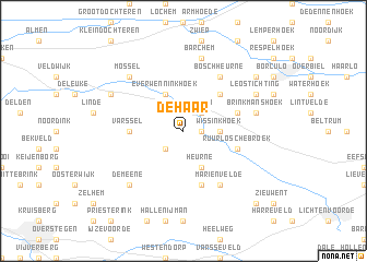 map of De Haar