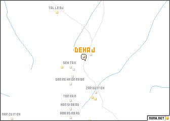 map of Dehaj