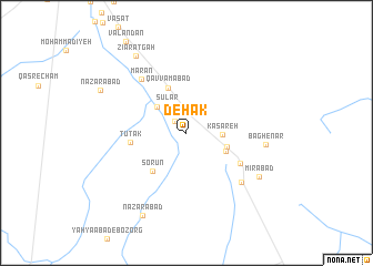 map of Dehak