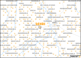 map of Dehak