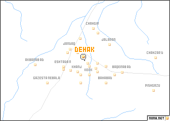 map of Dehak