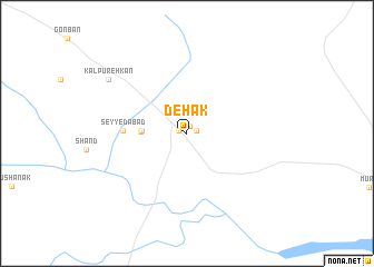 map of Dehak