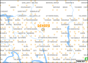 map of Dehara
