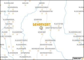 map of De Har Koat