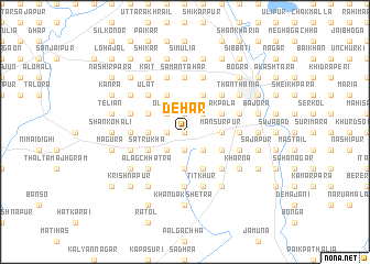 map of Dehar