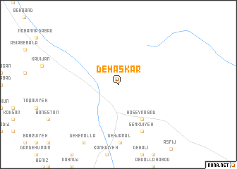 map of Deh ‘Askar