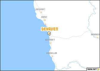 map of DeHaven