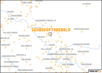 map of Deh Bar Āftāb-e Bālā