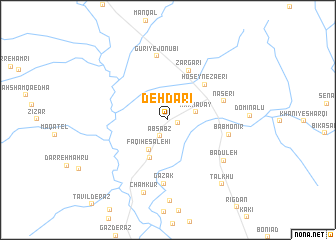 map of Dehdārī