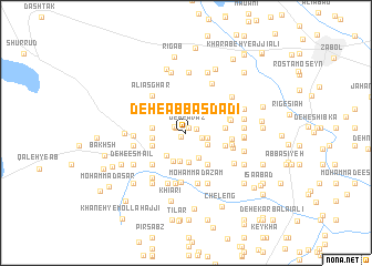 map of Deh-e ‘Abbās Dādī