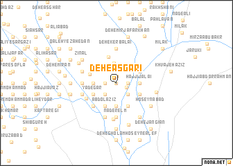 map of Deh-e ‘Asgarī