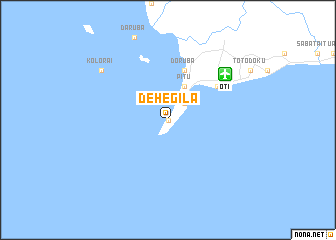 map of Dehegila