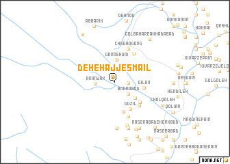 map of Deh-e Hājj Esmā‘īl