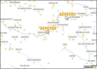 map of Deh-e Now