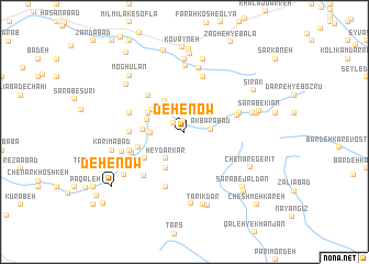 map of Deh-e Now