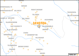map of Deh-e Now