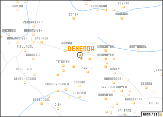 map of Deh-e Now