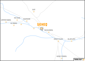 map of Deheq