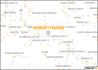 map of Deh-e Seyyed Naqī