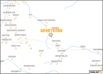 map of Deh\