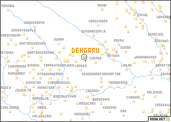 map of Deh Garū