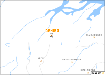 map of Dehiba