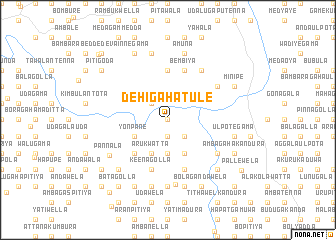 map of Dehigahatule