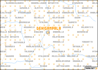 map of Dehigampala