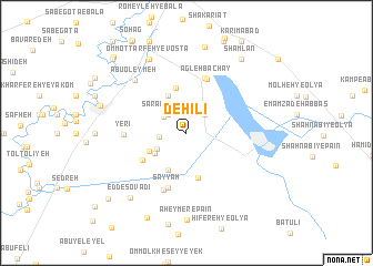 map of Dehīlī