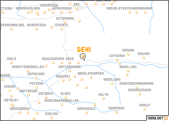 map of Dehī