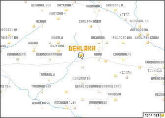 map of Dehlakh