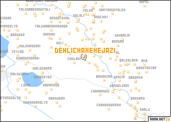 map of Dehlī Chāh-e Ḩejāzī