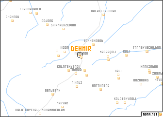 map of Deh Mīr