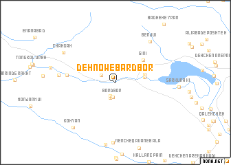 map of Deh Now-e Bardbor