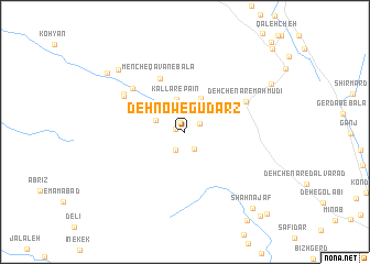 map of Deh Now-e Gūdarz