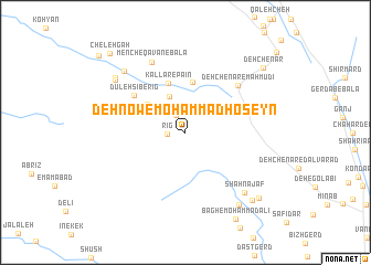 map of Deh Now-e Moḩammad Ḩoseyn