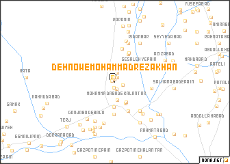 map of Deh Now-e Moḩammad Reẕā Khān