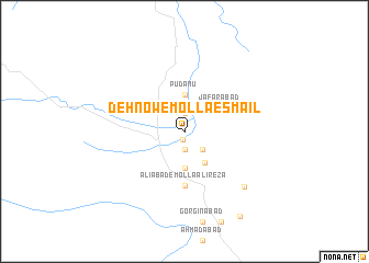 map of Deh Now-e Mollā Esmā‘īl