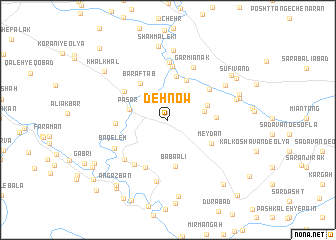 map of Dehnow