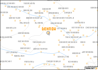 map of Dehnow