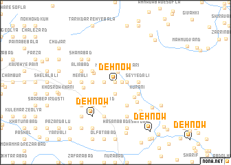 map of Dehnow