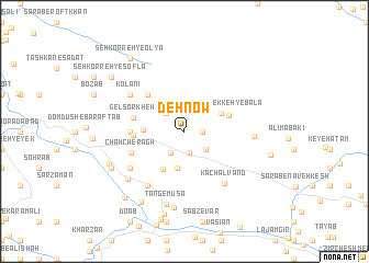 map of Dehnow