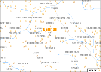 map of Deh Now