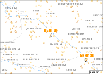 map of Dehnow