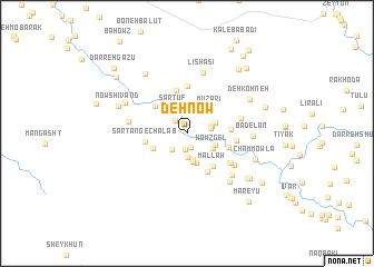 map of Deh Now